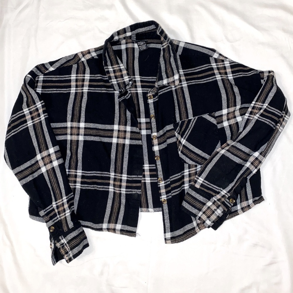 Rue21 Cropped Flannel